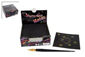 Kreativitet & Hobbyartikler - Pocket Money Magic Color Scratch Notes with pen. 100 Sheets - 620505