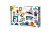 Babylegetøj - SES Creative Tiny Talents Wooden Building Blocks - 13143