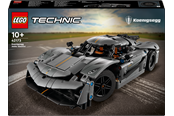 LEGO®  - LEGO Technic 42173 Koenigsegg Jesko Absolut-hyperbil – grå - 42173