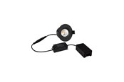 Lamper - HiluX D3 Tilt360 - Full Spectrum LED Indbygningsspot - Ra97 - 3000K - Sort - 5714255010114