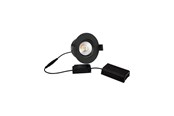 Lamper - HiluX D8 Tilt360 - Full Spectrum LED Indbygningsspot - Ra97 - 2700K - Sort - 5714255010138