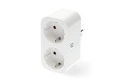 Smart Home - Nedis SmartLife Smart Plug WiFi, Effektmåler, 3680W, Type F (CEE 7/7), Hvid - WIFIP141FWT