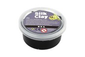 Konstruktionslegetøj - Silk Clay - Black 40gr. - 79102