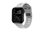 Smartwatch - Tilbehør - Nomad - Sport Band - 44mm/42mm | M/L | Lunar Gray | FKM | V2 - NM01958185