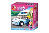 Konstruktionslegetøj - Sluban Girl's Dream Beach Police - M38-B0600B