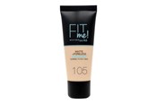 Makeup - Maybelline Fit Me Matte + Poreless Foundation - Ivory 105 30 ml - 3600531324483