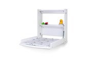 Baby Udstyr - Babytrold puslebord væghængt i træ, Hvid - 18-24