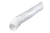 Ventilation - Duka Flexslange Ø162x6000 mm, hvid - 109607