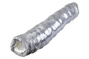Ventilation - Duka Flexslange med isolering Ø127x4000 mm, hvid - 109629
