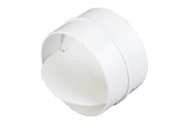 Ventilation - Duka Lukkespjæld Ø125 mm, hvid - 129381
