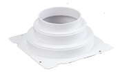 Ventilation - Duka Overgangsstykke Type 2, Ø102/127/162 mm - 108750
