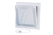 Ventilation - Duka Klapventil Type 113, 150x150 mm, hvid - 111099