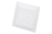 Ventilation - Duka Jalousirist 150x150 mm, hvid - 127142