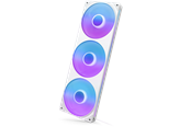 Kabinet Køler - NZXT F360 RGB CORE UNIBODY - 360mm - Kabinet køler - Hvid - 30 dBA - RF-U36HF-W1