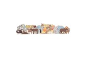 Puslespil - Small Foot Wooden Letter and Shape Puzzle Animals 26 pcs. - 12465