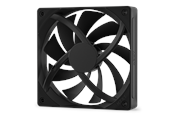 Kabinet Køler - NZXT F120Q V2 Quiet Airflow - Kabinet køler - 120mm - Sort - 25 dBA - RF-Q12SF-B2