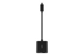 Netværksadapter (netkort, printserver mv.) - Belkin USB-C Ethernet Adapter 100W PD - INC019BTBK
