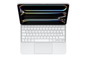 Tastatur - Apple Magic Keyboard for iPad Pro 13" M5 | M4 - Danish - White - Tastatur & Folio sæt - Dansk - Hvid - MWR43DK/A