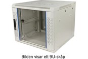 Rack skabe - TOTEN ZS66066000 - System Z - 6U - Wall Mount Rack Cabinet - ZS66066000