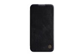 Mobil - Covers & Cases - Nillkin Case Qin Pro Leather for iPhone 14 Plus (Black) - 6902048248977