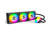 CPU Køler - Montech Hyper Flow ARGB 360 - Black - CPU Vandkøling - Max 29 dBA - Hyper Flow ARGB 360 (B)