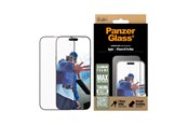 Mobil - Beskyttelsesglas - PanzerGlass Screen Protector Aluminum Frame iPhone 16 Pro Max| Ultra-Wide Fit - PANZER2852