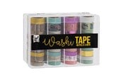 Kreativitet & Hobbyartikler - Creative Craft Group Washi tape in storage container 40 pcs. - CR3000/GE