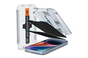Mobil - Beskyttelsesglas - Spigen Glass tR EZ Fit Transparency Sensor Open Privacy 2 Pack - iPhone 16e/14/13/13 Pro - AGL03388