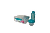 Køkkentilbehør - Sistema 1.65L Bento Lunch with 330ml Bottle - 81698
