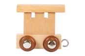 Trælegetøj - Small Foot Wooden Letter Train Wagon - 7487