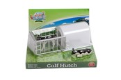 Figur - Kids Globe Calf Hut with 2 Calves 1:32 - 571964