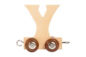 Trælegetøj - Small Foot - Wooden Letter Train - Y - 7484