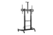 Vægbeslag, AV-Beslag & AV-Møbler - Gembird cart - for TV - height-adjustable with caster wheels - Max 100 kg - recommended for 100" - TVS-100T-02