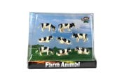 Figur - Kids Globe Cows Black/White 8 pcs. 1:87 - 571878