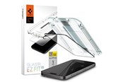 Mobil - Beskyttelsesglas - Spigen Glass tR EZ Fit HD 1 Pack - FC Black - iPhone 15 Pro Max - AGL06879