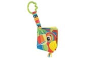 Babylegetøj - Playgro Jungle bite book w/ hanger - 0183858