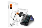 Mobil - Beskyttelsesglas - Spigen Glass tR EZ Fit Cover 2 Pack - Samsung Galaxy Z Flip6/7 FE - AGL07972