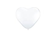 Legetøj - Folat BV Heart Balloons - White 8pcs. - 08148