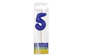 Legetøj - Folat BV Luxury Birthday Candle - 5 years - 07775