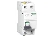 Komponenter til tavler og kasser - Schneider Electric Acti9 fejlstrømsafbryder 2P 16A Dobbelt terminal 10mA klasse A Bredde 36mm - A9Z20216