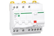 Komponenter til tavler og kasser - Schneider Electric Resi9 XP RCBO/kombiafbryder 3PN C-karakteristik 16A 6kA 30mA klasse A 90mm - R9D55716