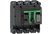 Komponenter til tavler og kasser - Schneider Electric Maksimalafbryder uden strømrelæ, ComPacT NSX160B, 25 kA ved 415 VAC 50/60 Hz, 160 A, 4 poler - C16B4