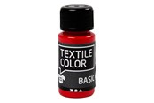 Kreativt Legetøj - Creativ Company Textile Color Semi-opaque Textile Paint - Primary Red 50ml - 34208