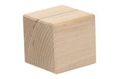 Trælegetøj - Playwood Milestone Block Wood 5.6cm - sl227