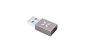 USB kabel - FIXED LINK USB-A Han til USB-C Hun adapter Grå - FIXA-CU-GR