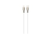 USB kabel - FIXED METAL USB-C/Lightning MFI flettet kabel 0.5m Hvid - FIXDB-CL05-WH