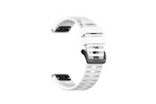 Smartwatch - Tilbehør - FIXED Silikone rem til Garmin QuickFit 22 mm Hvid - FIXSST-QF22MM-WH