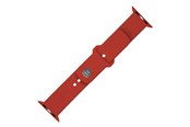 Smartwatch - Tilbehør - FIXED Silikone rem SET til Apple Watch 42/44/45mm Rød - FIXSST2-434-RD