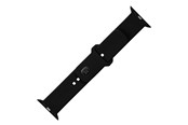 Smartwatch - Tilbehør - FIXED Silikone rem SET til Apple Watch Ultra-2/49mm Sort - FIXSST2-1029-BK