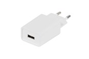 Mobil - Adaptere & Opladere - Vivanco Hjemmeoplader 2.1A + MicroUSB kabel Hvid - 4008928626728